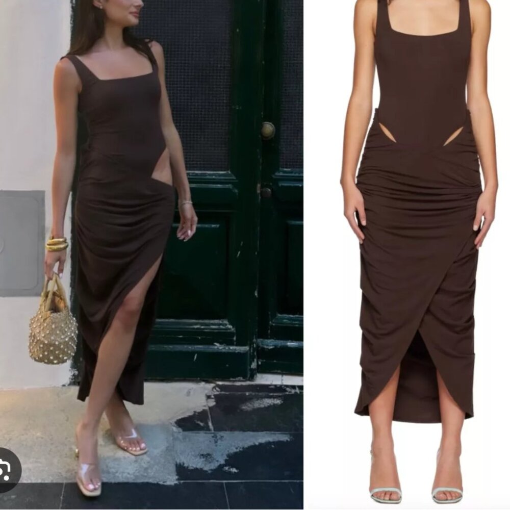 Paris Georgia Mariah Body Suit Dress NWT